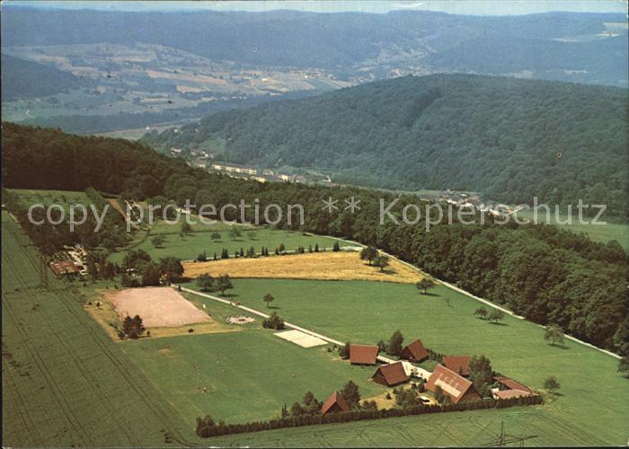 Neckarzimmern Evangelische Jugendheime Finnenhaeuser Fliegeraufnahme