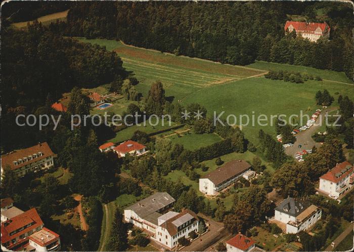 Bad Salzhausen Staatsbad Fliegeraufnahme