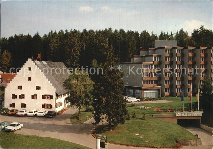 Bad Duerrheim Kurhotel Sporthotel Haenslehof Schwarzwald