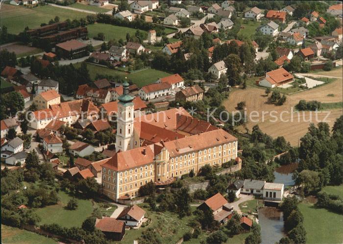 Walderbach Ehemalige Zisterzienserabtei Fliegeraufnahme
