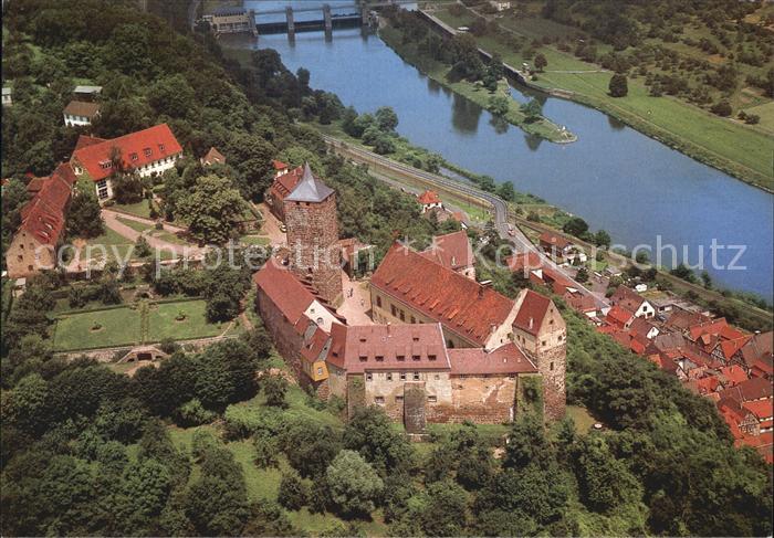 Rothenfels Unterfranken Burg Fliegeraufnahme