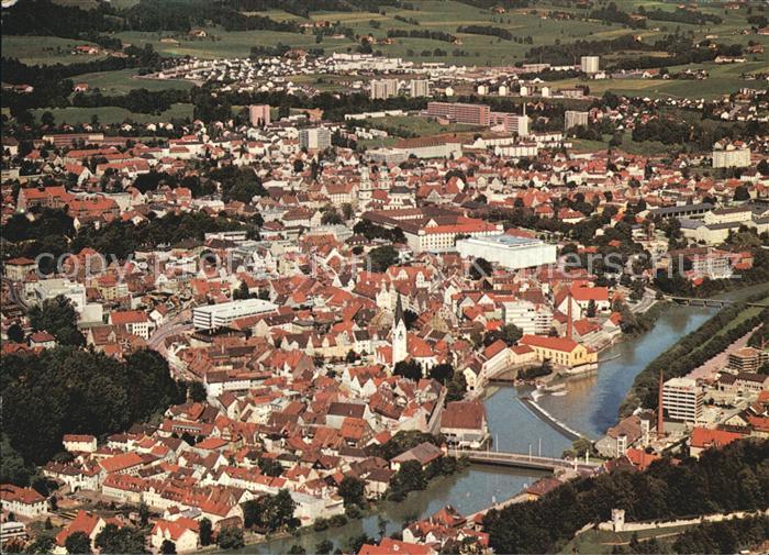 Kempten Allgaeu Fliegeraufnahme