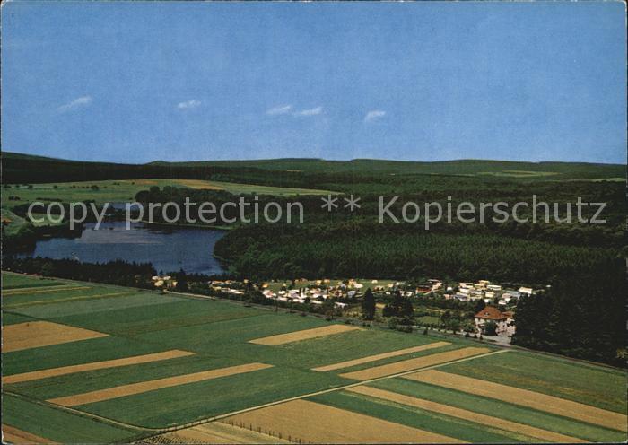 Freilingen Westerwald Hoehenluftkurort Westerwaelder Seenplatte Campingplatz Fli