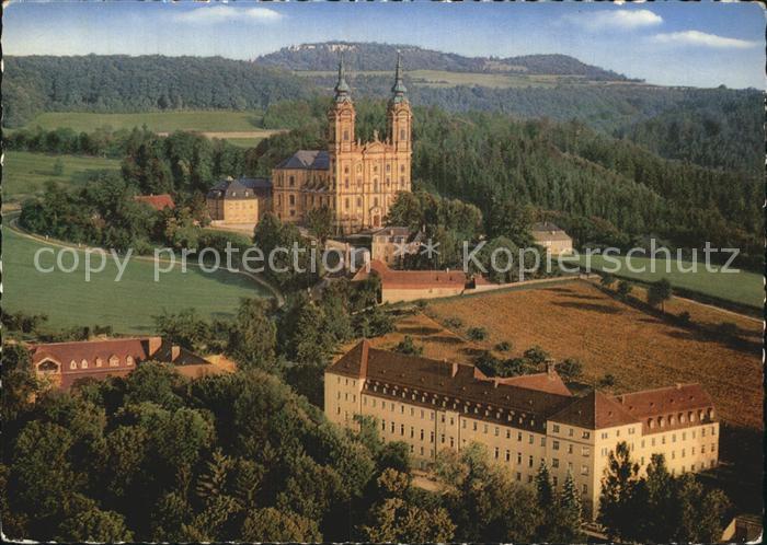 Vierzehnheiligen Mutterhaus der St Franziskusschwestern Basilika Fliegeraufnahme
