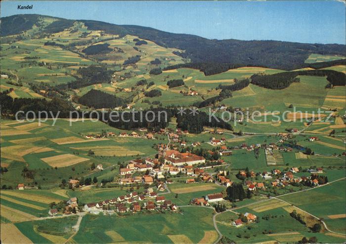 St Peter Schwarzwald mit Kandel Fliegeraufnahme