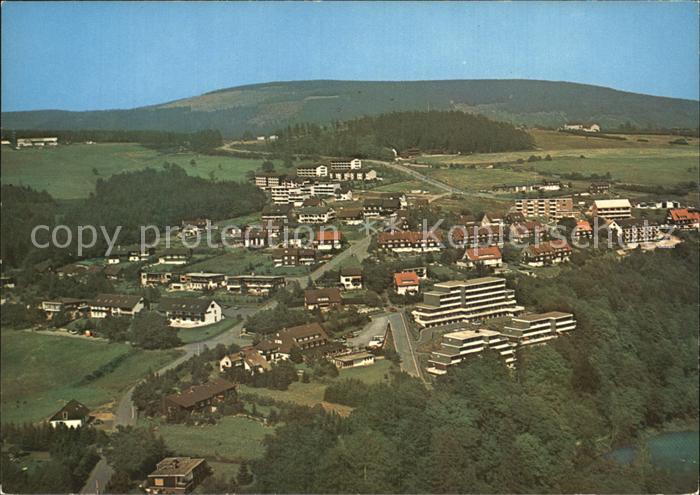 St Andreasberg Harz Bergstadt Fliegeraufnahme