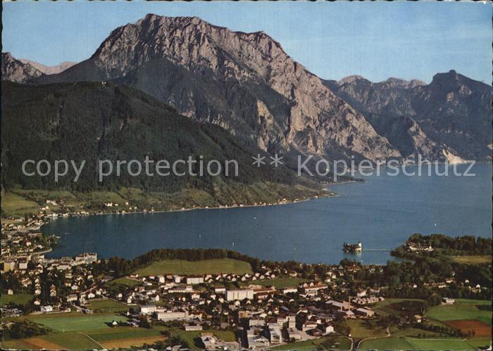 Gmunden Salzkammergut Panorama Traunsee Grünberg Traunstein S