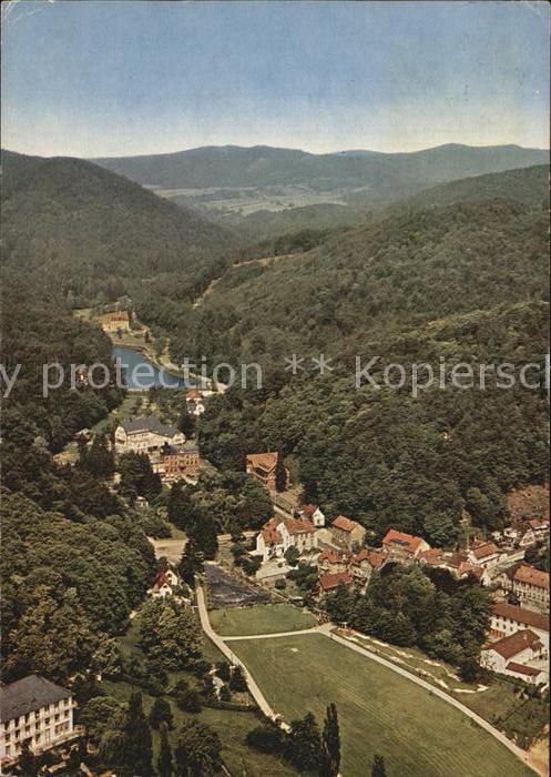 Bergzabern Bad Kneippkurort heilklimatischer Kurort Fliegeraufnahme