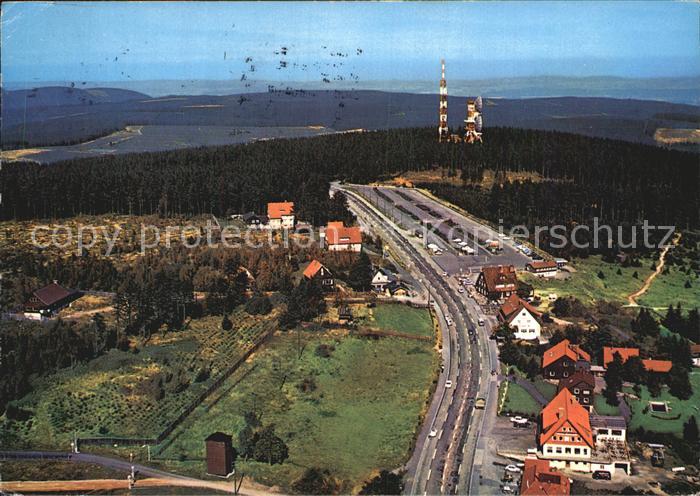 Torfhaus Harz Sender Fliegeraufnahme