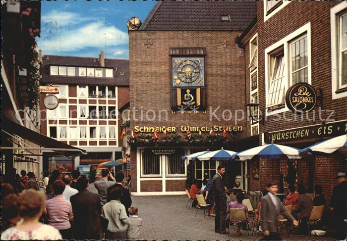 Duesseldorf Altstadt Schneider Wibbel Gasse