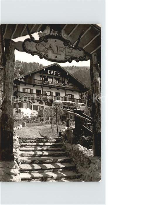Bayrischzell Cafe Pension Sonnenschein