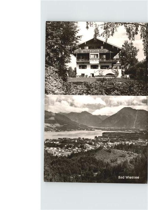 Bad Wiessee Fliegeraufnahme Fremdenheim Felicitas