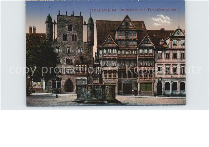 Hildesheim Wedekind und Tempelherrenhaus