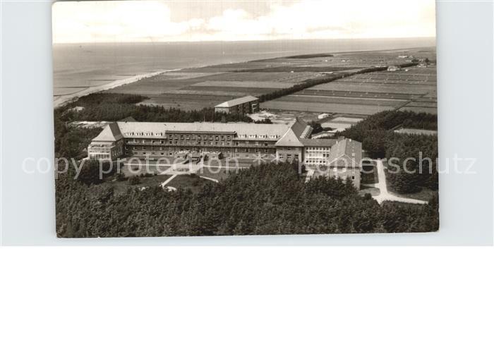 Utersum Fliegeraufnahme Sanatorium