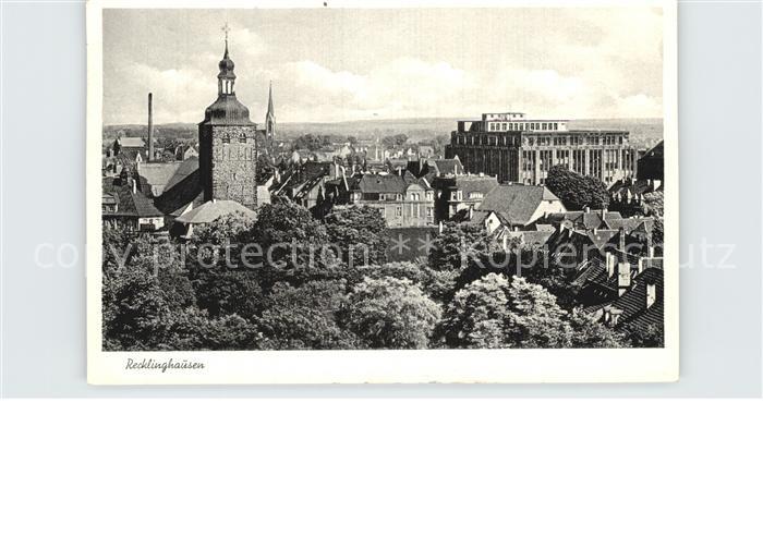 Recklinghausen Westfalen Kirchenpartie