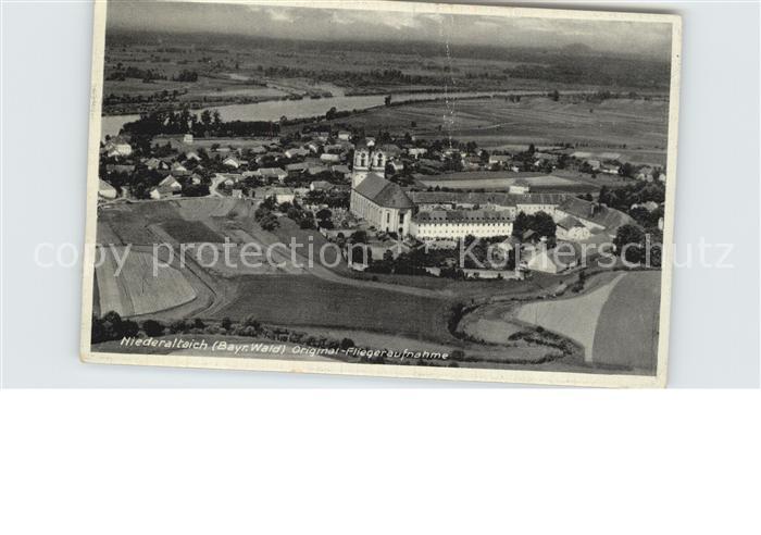 Niederalteich Donau Fliegeraufnahme