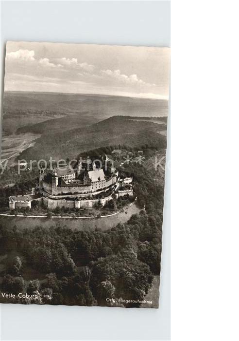 Coburg Fliegeraufnahme Veste