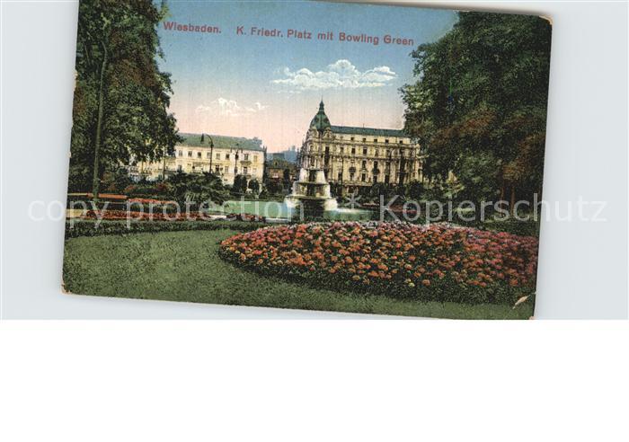 Wiesbaden Bowling Green K. Friedr. Platz