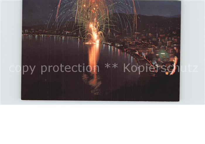 ALAssIO Savona Liguria IT Riviera dei Fiori Nottorno Feuerwerk