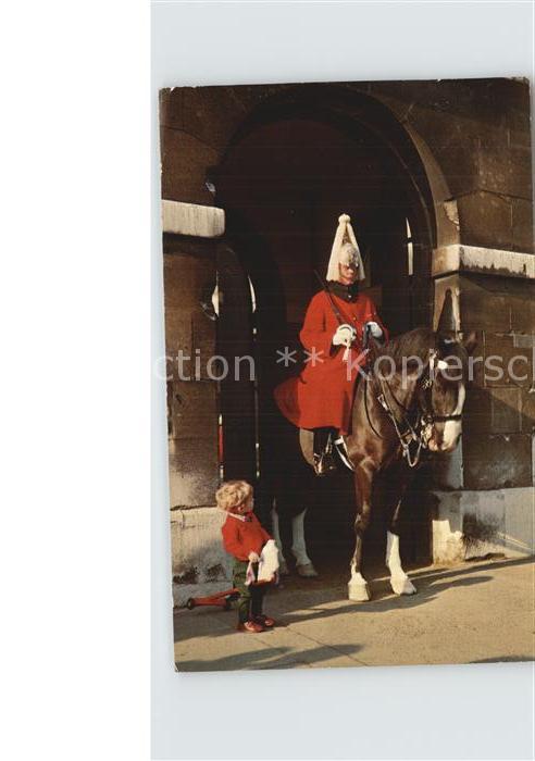 London Mounted Sentry in Whitehall