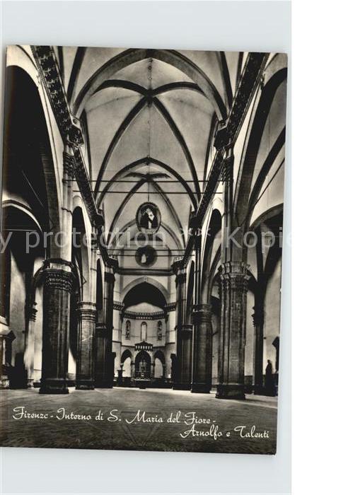 Firenze Florenz Kirche intern S. Maria del Fiore