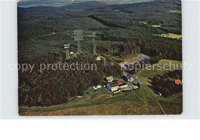 Vogelsberg Soemmerda Fliegeraufnahme Berggasthof Hoherodskopf