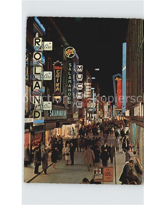 Koeln Rhein Hohestrasse