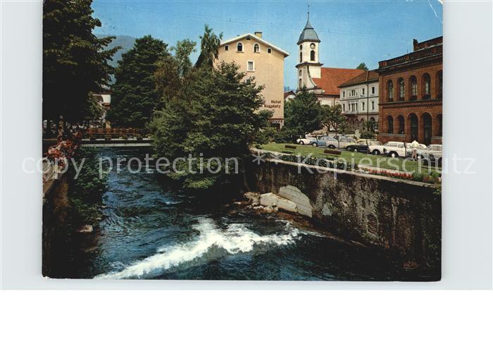 Wildbad Schwarzwald Partie am Fluss