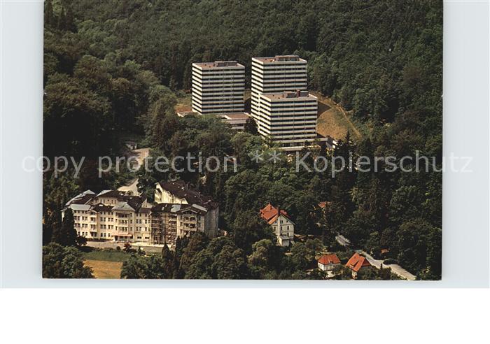 Bad Harzburg Fliegeraufnahme Riefenbach-Klinik Appart Hotel Casino