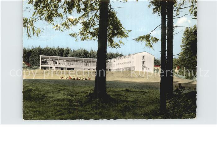 Kniebis Freudenstadt Haus Kohlwald Erholungsheim der AOK