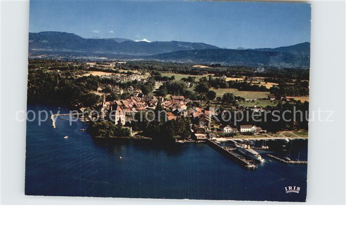 Yvoire Fliegeraufnahme