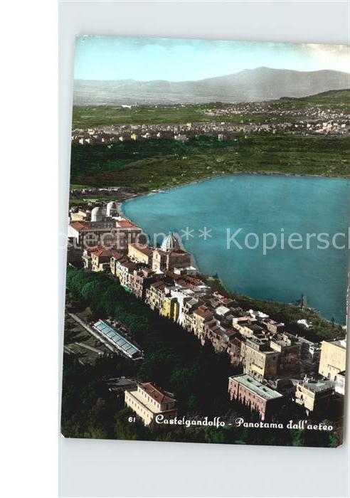 Castelgandolfo Latium Fliegeraufnahme