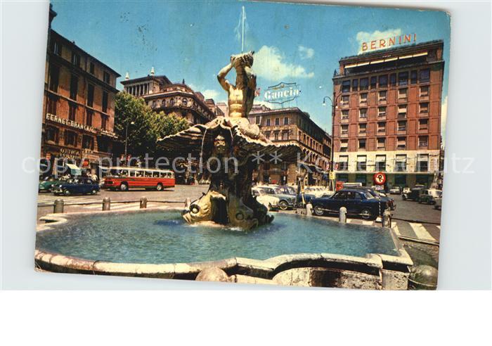 Roma Rom Piazza Barberini Fontana del Bernini