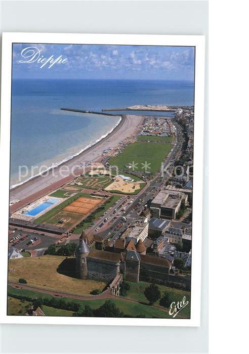 Dieppe 76 Fliegeraufnahme mit Strand