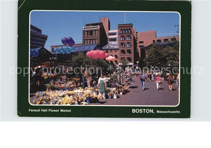 Boston Massachusetts Flower-Market