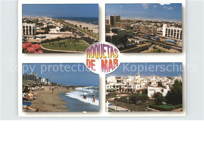 Roquetas de Mar Fliegeraufnahme Strand