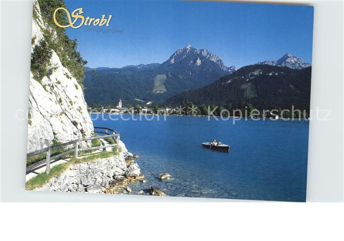 Strobl Wanderweg am Wolfgangsee