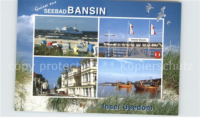 Bansin Ostseebad Seebruecke Strand