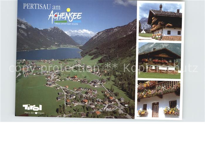 Pertisau Achensee Fliegeraufnahme