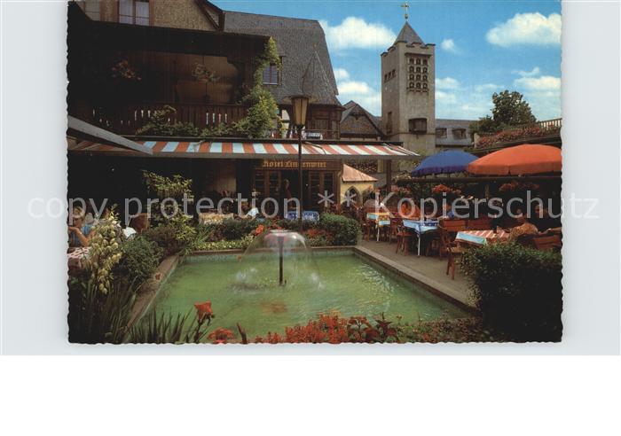 Ruedesheim Rhein Lindenwirt in der Drosselgasse