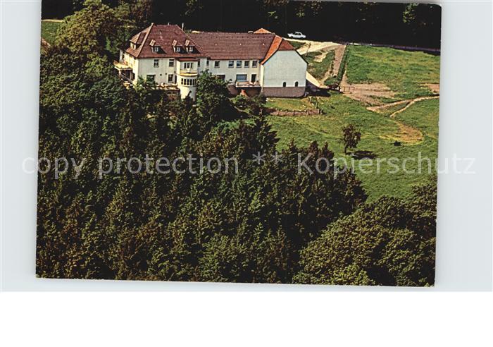 Menden Sauerland Fliegeraufnahme Waldrestaurant zur Alm