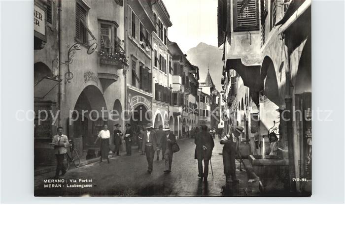 Merano Meran Laubengasse
