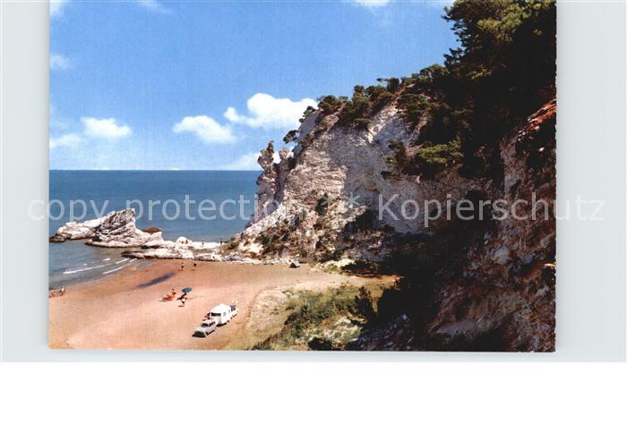 Vieste Foggia Gargano Steilkueste Strand