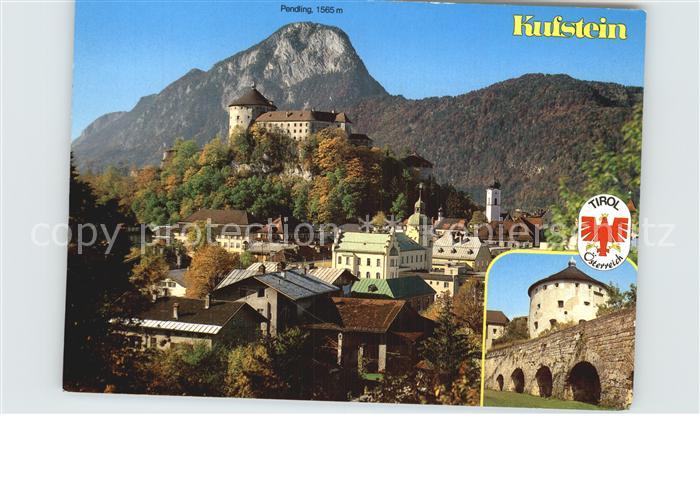 Kufstein Tirol mit Festung Geroldseck Heimatmuseum Heidenorgel