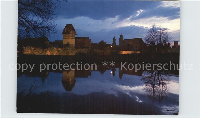 Dinkelsbuehl bei Nacht