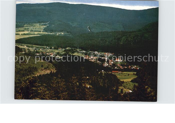 Bayerisch Eisenstein Blick vom Grossen Arber