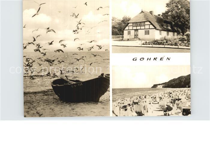 Goehren Ruegen Strand Reetdachhaus