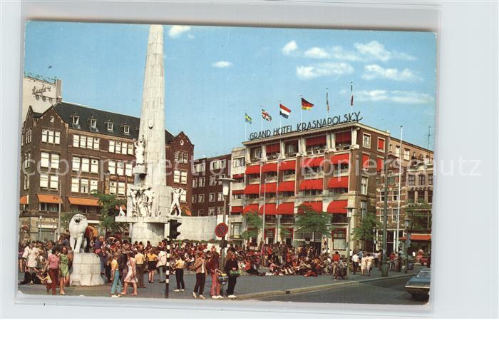 Amsterdam Niederlande Het Nationale Monument