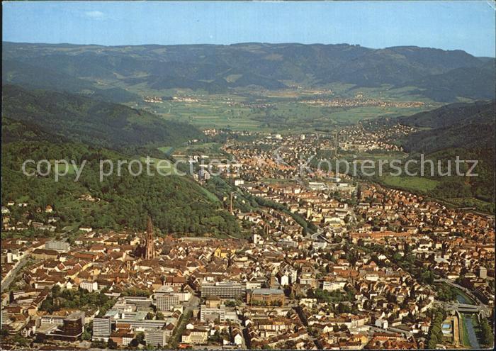 Freiburg Breisgau Fliegeraufnahme