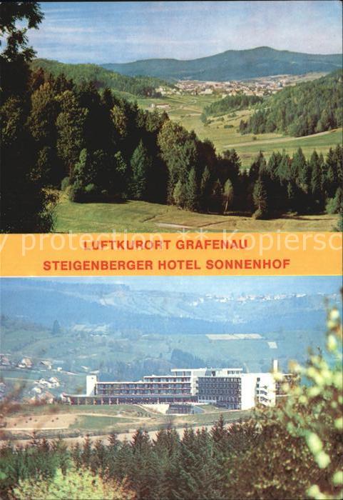 Grafenau Niederbayern Teilansicht Steinberger Hotel